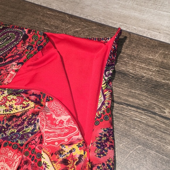 Women's Edera Summer Flare Skirt Paisley Print XL - Picture 5 of 8